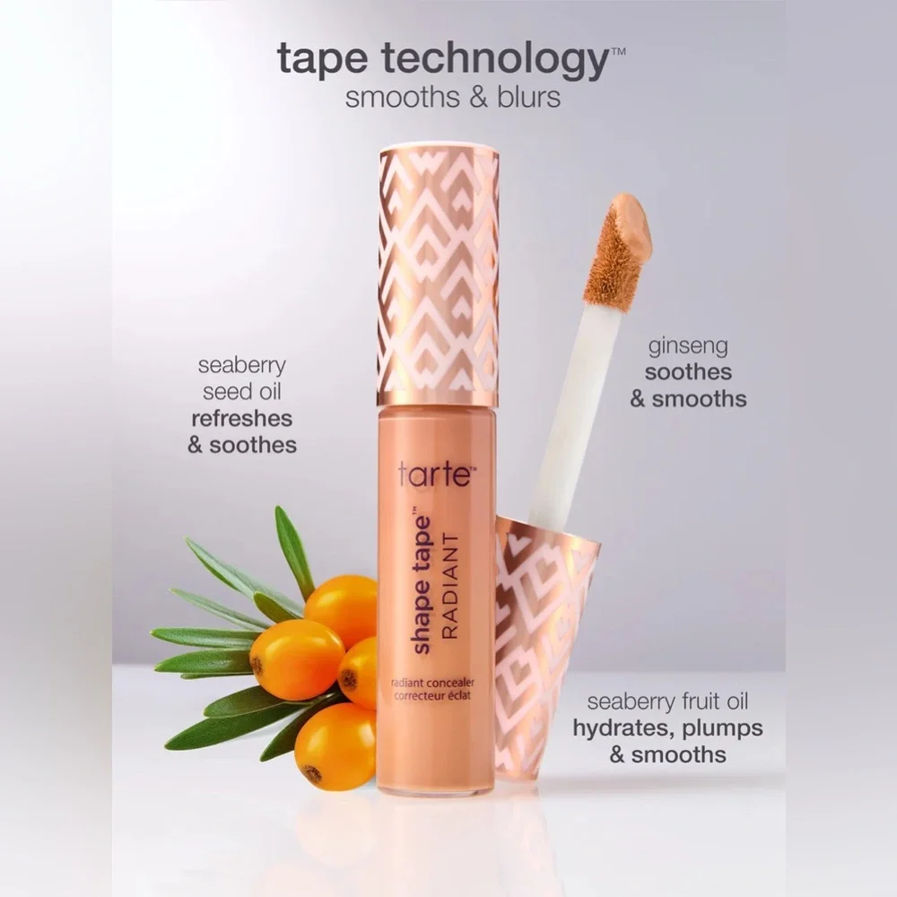 57H Rich Honey Tarte Shape Tape Radiant Concealer Brand New in Box Full Size